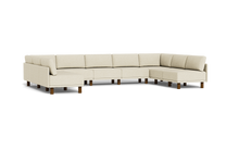 Load image into Gallery viewer, Luna - Sectional - Sunset Beige - High Arms - Tall Legs