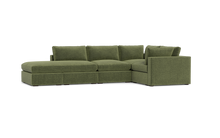 Load image into Gallery viewer, Ciello XL - Sectional - Cypress Green - Regular Arms