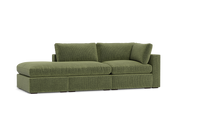 Load image into Gallery viewer, Ciello XL - Sofa - Cypress Green - Regular Arms
