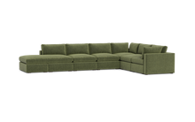 Load image into Gallery viewer, Ciello XL - Sectional - Cypress Green - Regular Arms