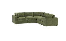 Load image into Gallery viewer, Ciello XL - Sectional - Cypress Green - Regular Arms