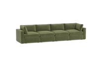 Load image into Gallery viewer, Ciello XL - Sofa - Cypress Green - Regular Arms