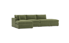 Load image into Gallery viewer, Ciello XL - Sofa - Cypress Green - Regular Arms