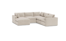 Load image into Gallery viewer, Ciello XL - Sectional - Dune - Regular Arms
