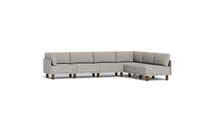 Load image into Gallery viewer, Luna - Sectional - Dream Grey - High Arms - Tall Legs