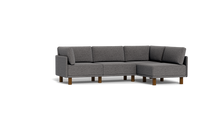 Load image into Gallery viewer, Luna - Sectional - Storm Grey - High Arms - Tall Legs