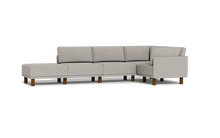 Load image into Gallery viewer, Luna - Sectional - Dream Grey - High Arms - Tall Legs