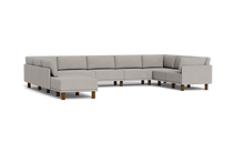 Load image into Gallery viewer, Luna - Sectional - Dream Grey - High Arms - Tall Legs