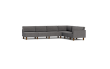 Load image into Gallery viewer, Luna - Sectional - Storm Grey - High Arms - Tall Legs