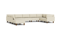 Load image into Gallery viewer, Luna - Sectional - Sunset Beige - High Arms - Tall Legs