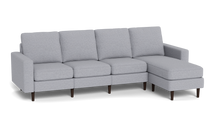 Load image into Gallery viewer, Altus - Sofa - Fog - Square Arms