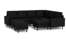 Load image into Gallery viewer, Altus - Sectional - Obsidian - Square Arms