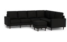 Load image into Gallery viewer, Altus - Sectional - Obsidian - Square Arms