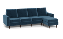 Load image into Gallery viewer, Altus - Sofa - Sapphire - Square Arms
