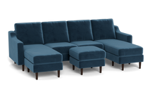 Load image into Gallery viewer, Altus - Sofa - Sapphire - Original Arms