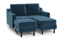 Load image into Gallery viewer, Altus - Sofa - Sapphire - Original Arms