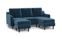 Load image into Gallery viewer, Altus - Sofa - Sapphire - Original Arms