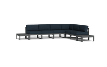 Load image into Gallery viewer, Mistral - Sectional - Pebble - Block - Cool Water