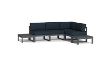Load image into Gallery viewer, Mistral - Sectional - Pebble - Block - Cool Water