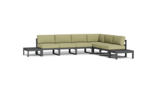 Load image into Gallery viewer, Mistral - Sectional - Pebble - Block - Fern