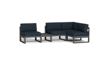 Load image into Gallery viewer, Mistral - Sectional - Pebble - Block - Cool Water