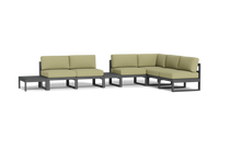 Load image into Gallery viewer, Mistral - Sectional - Pebble - Block - Fern