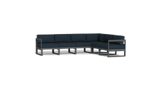 Load image into Gallery viewer, Mistral - Sectional - Pebble - Block - Cool Water