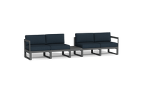 Load image into Gallery viewer, Mistral - Sofa - Pebble - Block - Cool Water