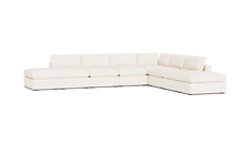 Load image into Gallery viewer, Ciello XL - Sectional - Opal White - Regular Arms
