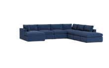 Load image into Gallery viewer, Ciello XL - Sectional - Night Sky - Regular Arms