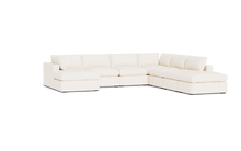 Load image into Gallery viewer, Ciello XL - Sectional - Opal White - Regular Arms