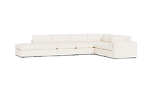 Load image into Gallery viewer, Ciello XL - Sectional - Opal White - Regular Arms