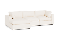 Load image into Gallery viewer, Ciello XL - Sofa - Opal White - Regular Arms