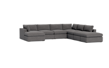 Load image into Gallery viewer, Ciello XL - Sectional - Storm Grey - Regular Arms