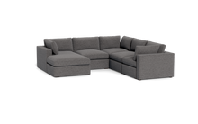 Load image into Gallery viewer, Ciello XL - Sectional - Storm Grey - Regular Arms