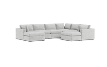Load image into Gallery viewer, Ciello XL - Sectional - Limestone - Regular Arms