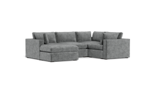 Load image into Gallery viewer, Ciello XL - Sectional - Basalt - Regular Arms