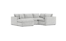 Load image into Gallery viewer, Ciello XL - Sectional - Limestone - Regular Arms