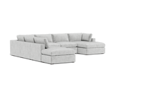Load image into Gallery viewer, Ciello XL - Sectional - Limestone - Regular Arms
