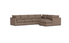 Load image into Gallery viewer, Ciello XL - Sectional - Mocha - High Angled