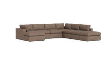 Load image into Gallery viewer, Ciello XL - Sectional - Mocha - Regular Arms