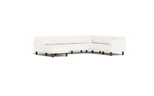 Load image into Gallery viewer, Luna - Sectional - Snowdrift - Low Arms - Tall Legs