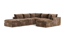 Load image into Gallery viewer, Ciello - Sectional - Espresso - Regular Backrest