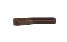 Load image into Gallery viewer, Cassini - Wedge Sectional - Chocolate