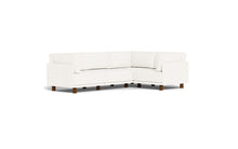 Load image into Gallery viewer, Luna - Sectional - Snowdrift - High Arms - Low Legs