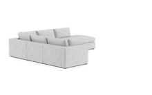 Load image into Gallery viewer, Ciello XL - Sectional - Limestone - Regular Arms
