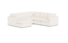 Load image into Gallery viewer, Ciello XL - Sectional - Opal White - High Angled
