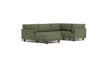 Load image into Gallery viewer, Luna - Sectional - Moss Green - Low Arms - Low Legs