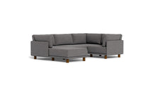 Load image into Gallery viewer, Luna - Sectional - Storm Grey - High Arms - Low Legs