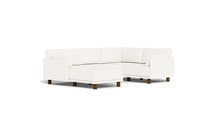 Load image into Gallery viewer, Luna - Sectional - Snowdrift - Low Arms - Low Legs